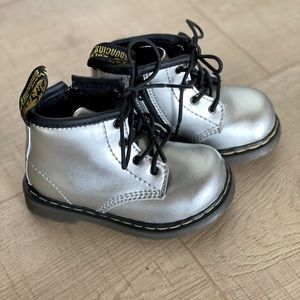 Infant 1460 Silver Dr. Martens size 6